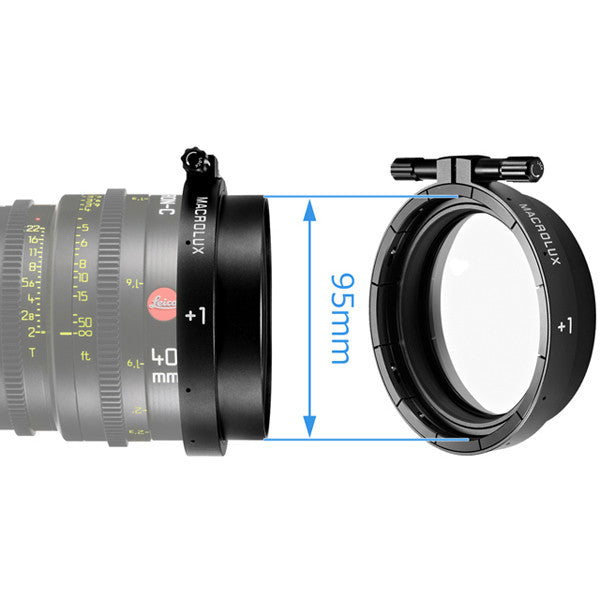 Leica Cine MacroLux +0.5 Diopter Close-Up Lens for DSLR & Mirrorless Cameras - Professional Macro Photography Accessory for Jewelry, Watches & Product Photography