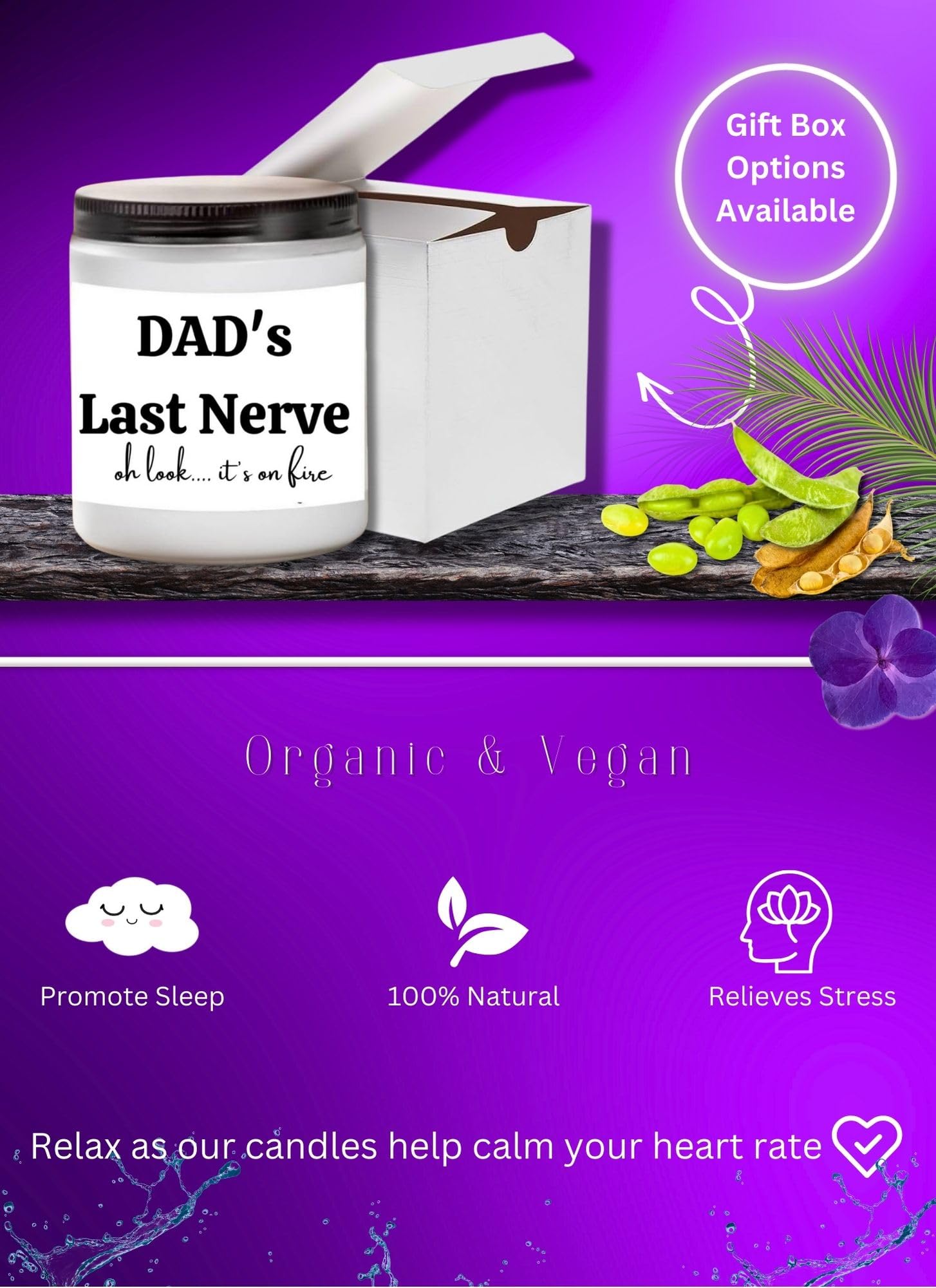 Romantic Soy Candle Gift for Him - Valentine's Day, Anniversary & Birthday Present for Husband - 'Light Me When You Want a BJ' Fun & Sexy Couples Gift - Perfect for Intimate Moments & Spicing Up Relationships