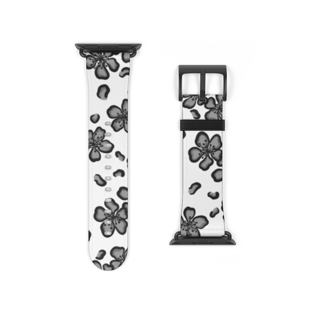Premium Jungle Ulei Apple Watch Band - Soft Silicone Strap for Apple Watch Series 9/8/7/6/SE/5/4/3 - Stylish & Comfortable for Workout, Running, Gym & Daily Wear