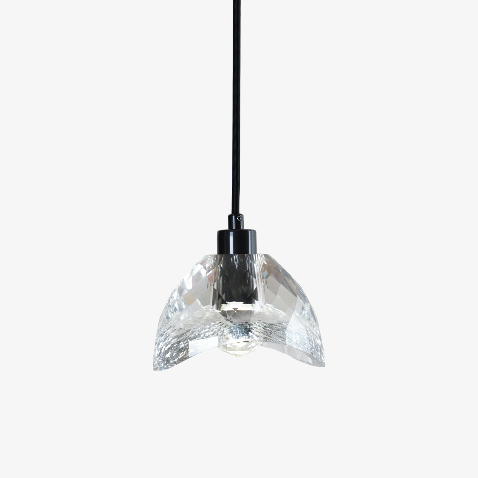Latham Modern Glass Pendant Light - Elegant Hanging Chandelier for Kitchen Island, Dining Room & Bedroom Lighting