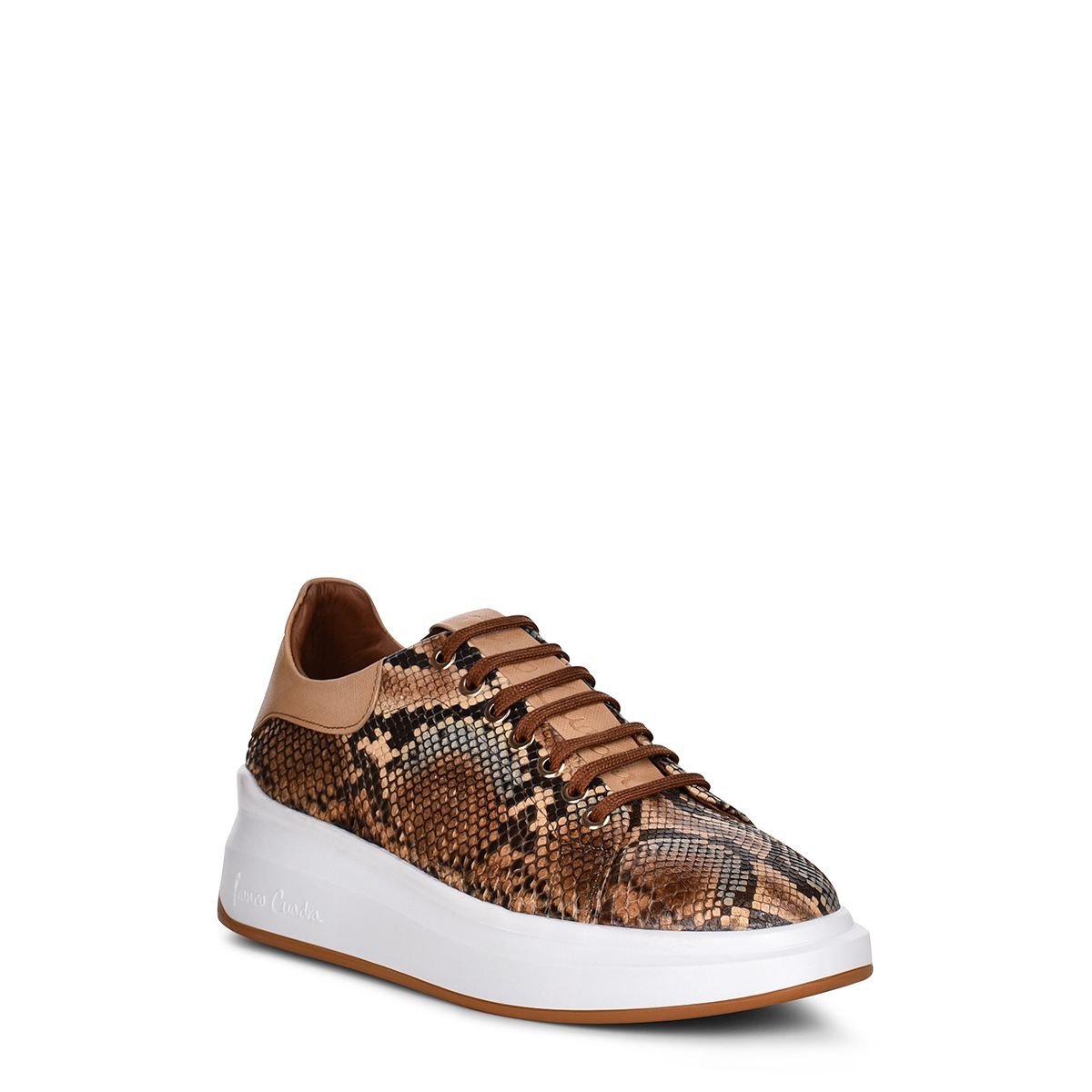 Women's Cuadra Tobacco Casual Fashion Python Sneakers - Stylish & Comfortable for Everyday Wear, Work & Outdoor Activities