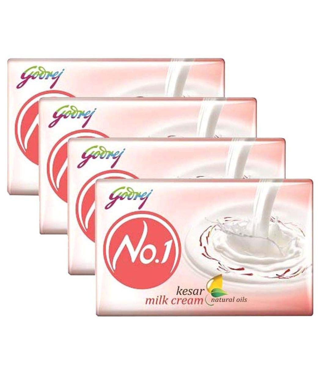 Godrej No.1 Kesar Milk Cream - 100g | Moisturizing & Nourishing Skin Care | Buy 3 Get 2 Free | Perfect for Dry Skin, Winter Care & Daily Beauty Routine