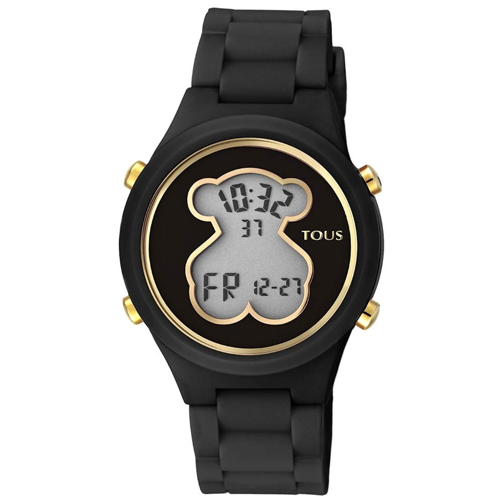 TOUS D-Bear Teen Watch 351590 - Stylish Silicone Watch for Women & Girls - Perfect for School, Work & Everyday Wear