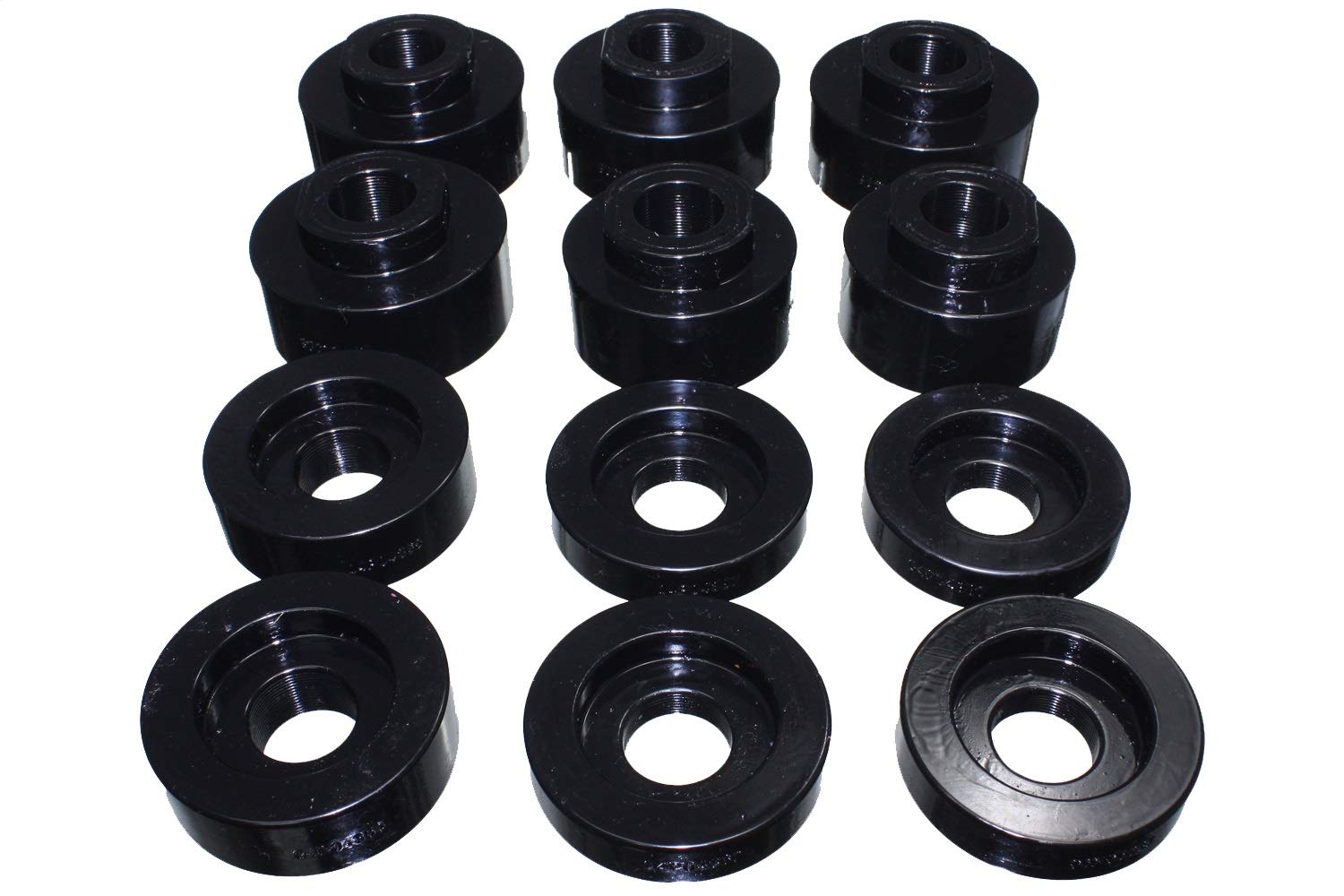 ENERGY SUSPENSION Body Mount Bushings for 08-16 Ford F250 Super Cab - Heavy Duty Replacement for Smooth Ride & Reduced Vibration - Perfect for Off-Roading, Towing & Daily Driving