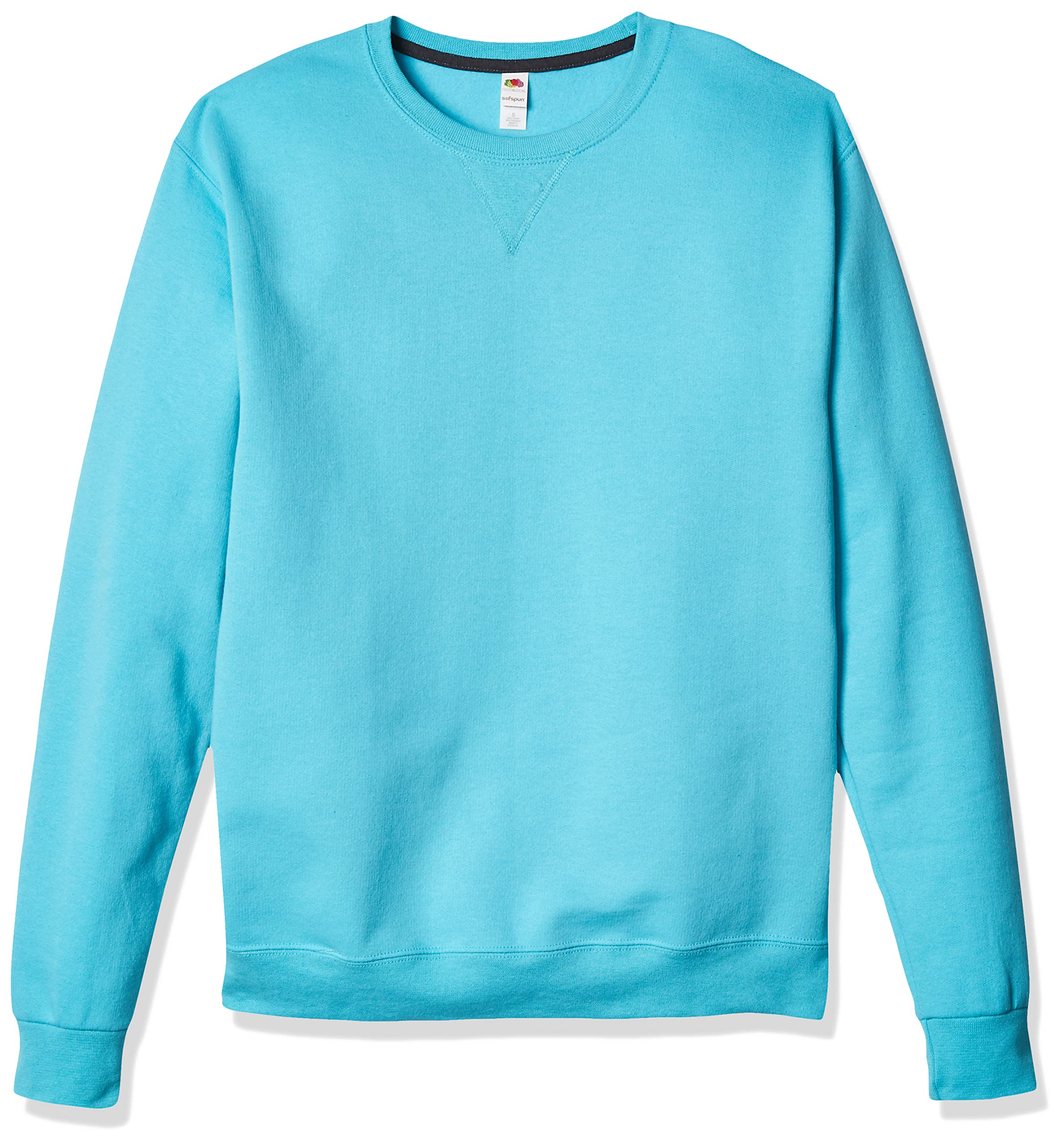 Fruit of the Loom Men's Fleece Crewneck Sweatshirt - Soft Cotton Pullover for Casual Wear, Workout & Lounge - Comfortable Winter & Fall Apparel for Men