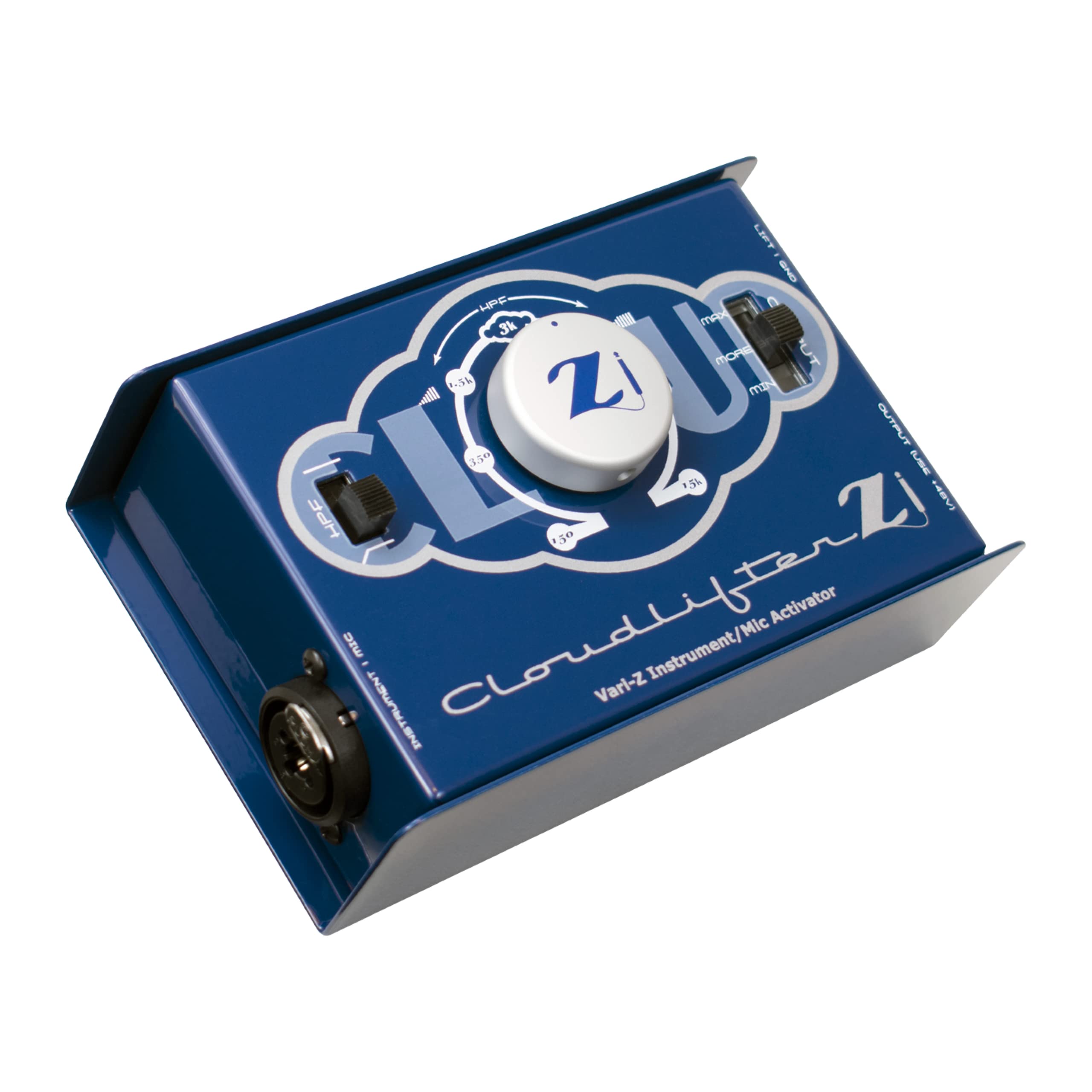 Cloud Microphones Cloudlifter CL-Zi Variable Impedance Mic Activator - Professional Audio Gain Booster for Clean Sound - Perfect for Podcasting, Voiceovers & Studio Recording