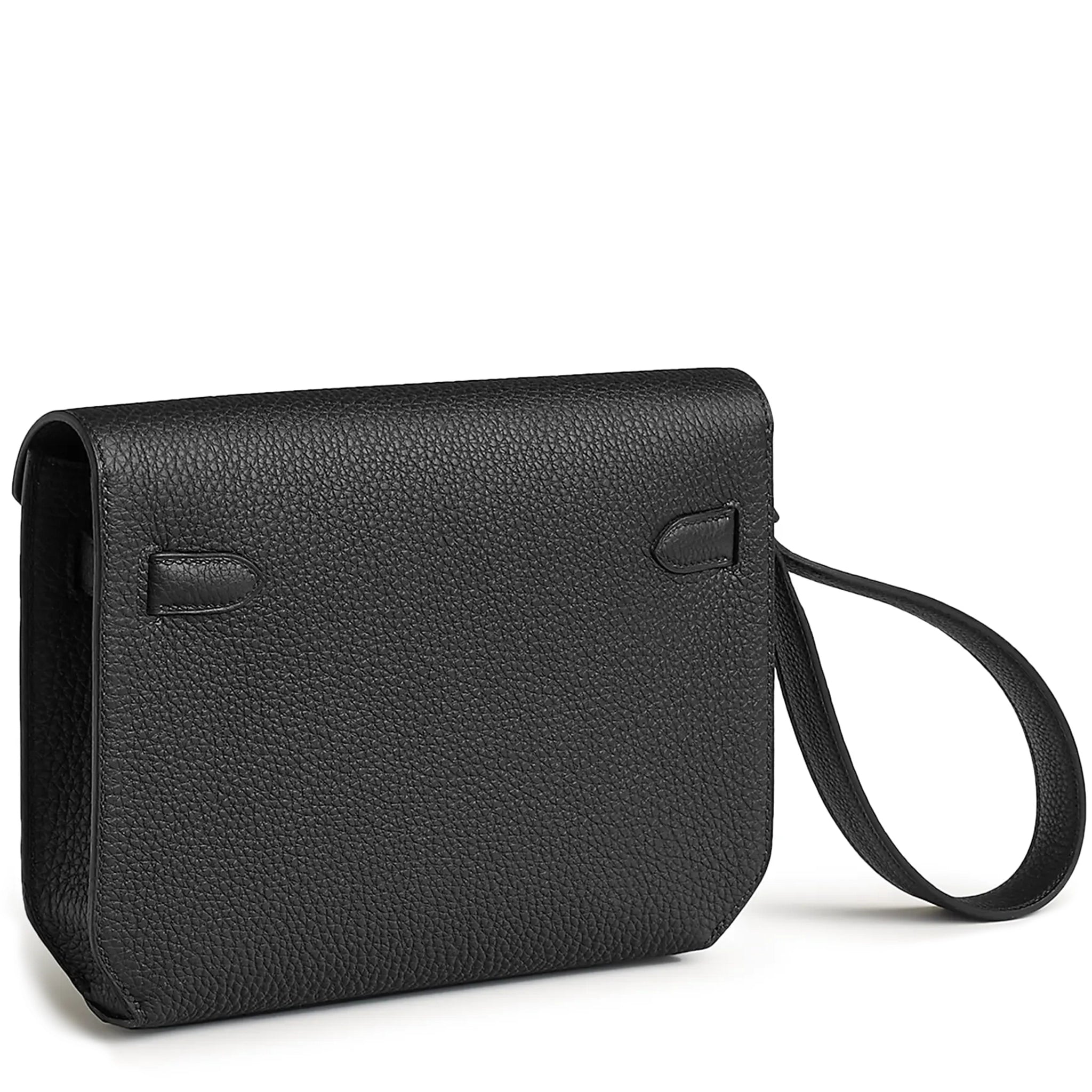 Hermès Kelly Depeches 25 Handbag in Togo Leather with Monochrome Design & Palladium Hardware - Luxury Crossbody Bag for Women, Perfect for Work, Travel and Special Occasions