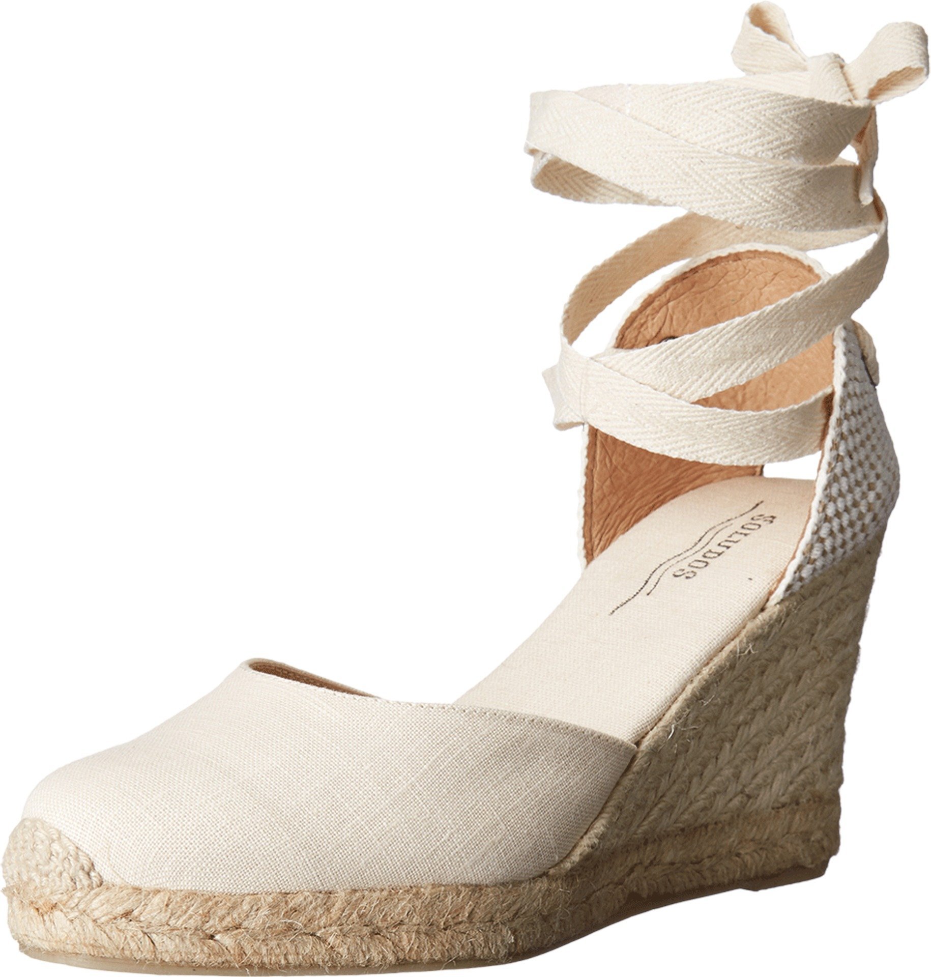 Soludos Women's Tall Wedge Espadrilles - Comfortable Summer Sandals with Jute Sole | Perfect for Beach, Vacation & Casual Outings