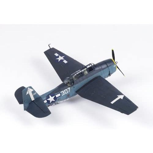 1/48 Scale TBM-3 Avenger Model Kit - USS Bunker Hill WWII Aircraft - Detailed Plastic Model for Collectors & Hobbyists - Perfect for Display, Military History Enthusiasts & Scale Model Building Projects