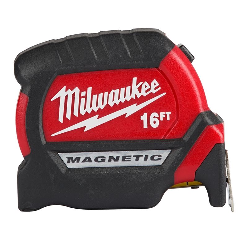 16Ft Compact Magnetic Tape Measure - Heavy Duty Retractable Ruler for Construction, DIY, Sewing & Home Improvement | Durable & Easy to Read Measurements