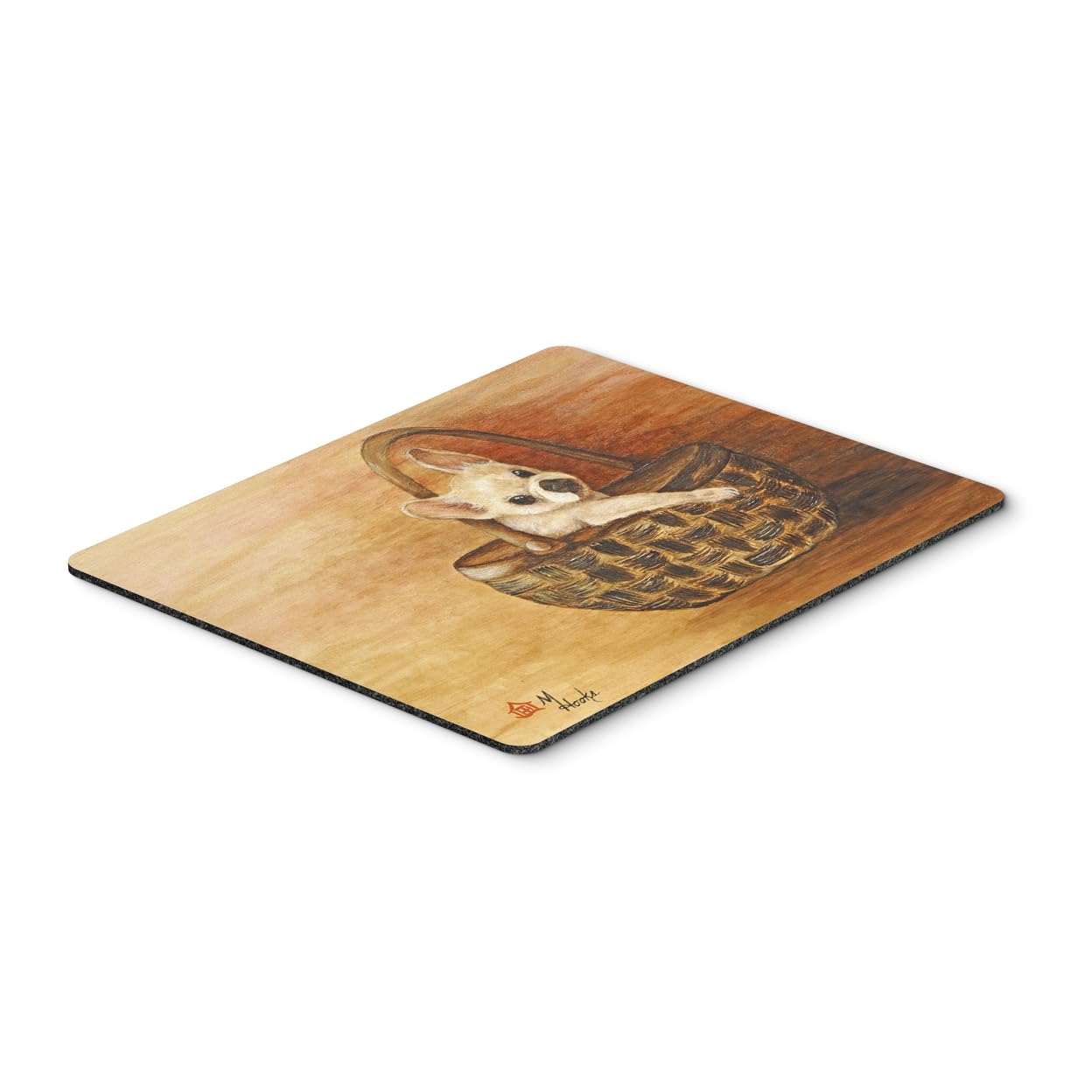 Chihuahua 'Take Me Too' Mouse Pad & Hot Pad - Large Washable Non-Slip Desk Mat for Home Office, Gaming, Computer & Laptop Use | Cute Dog-Themed Workspace Accessory for Pet Lovers