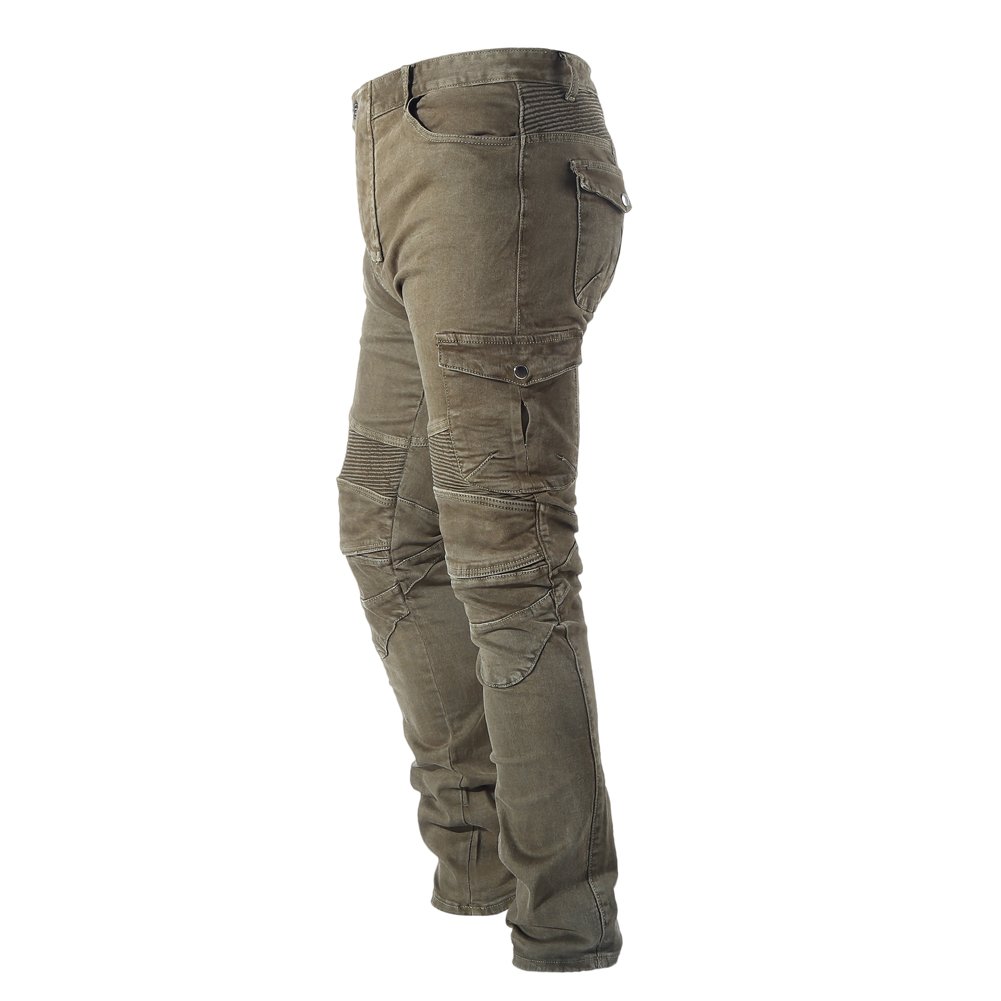 Men's Motorcycle Riding Denim Jeans with Protective Pads - Durable Biker Pants for Safety & Comfort - Perfect for Cruising, Commuting & Adventure Riding