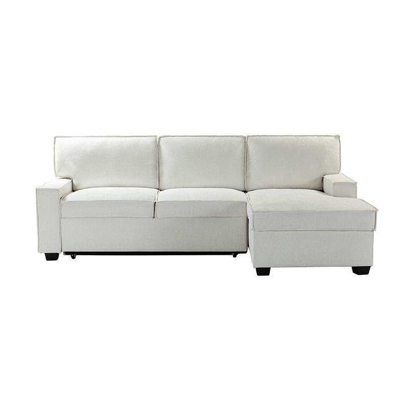 Sendera Upholstered Sleeper Sofa Bed with Storage | Convertible Couch for Small Spaces | Perfect for Guest Rooms, Apartments & Living Rooms