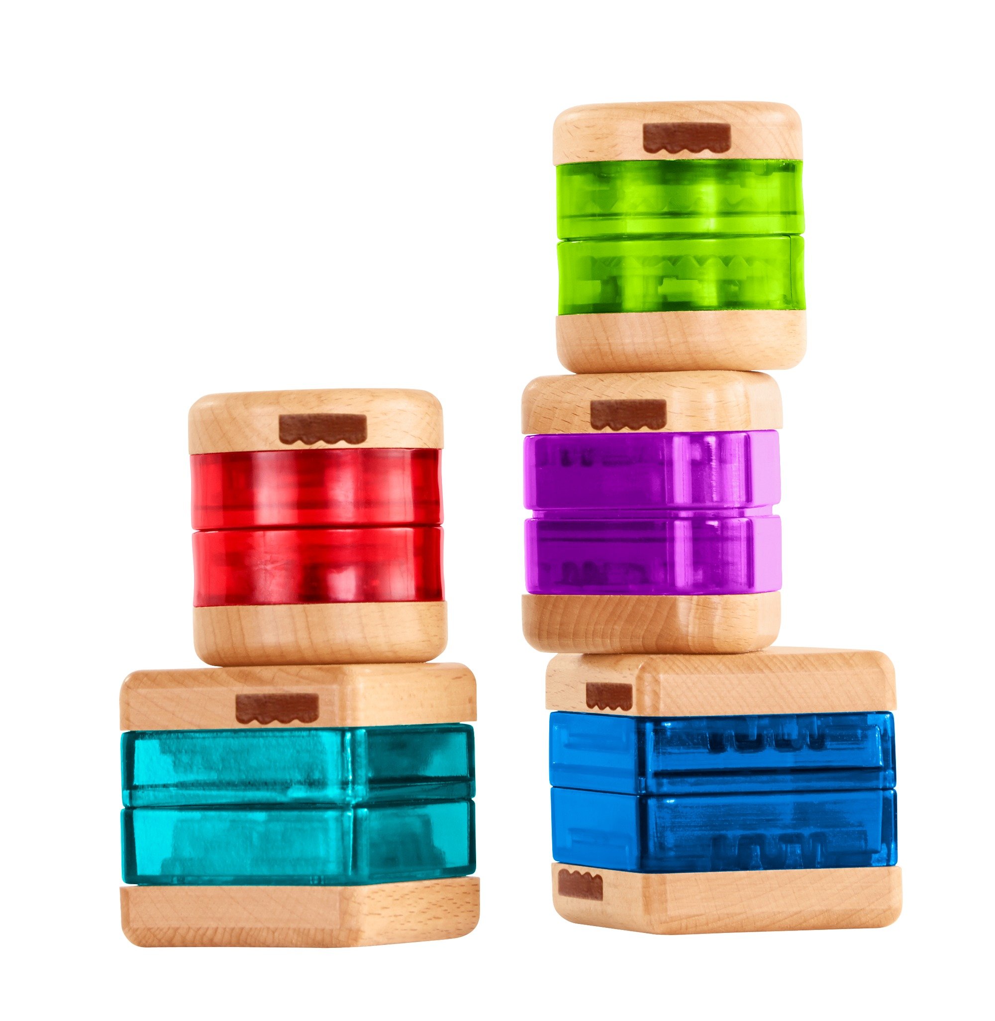 Fisher-Price Wooden Learning Toy with Surprise Shapes - Educational Montessori Shape Sorter for Toddlers 1-3 Years - Perfect for Early Childhood Development & Sensory Play