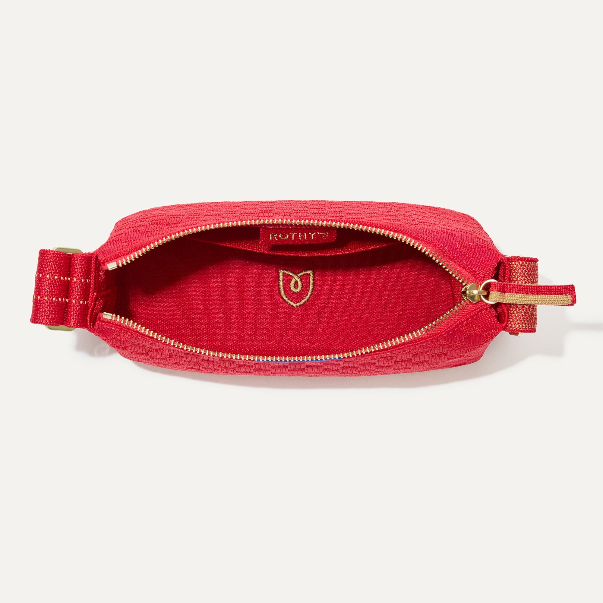 Stylish Red Crisp Basketweave Crossbody Bag for Women - Fashionable Casual Shoulder Purse for Daily Use, Shopping, and Travel