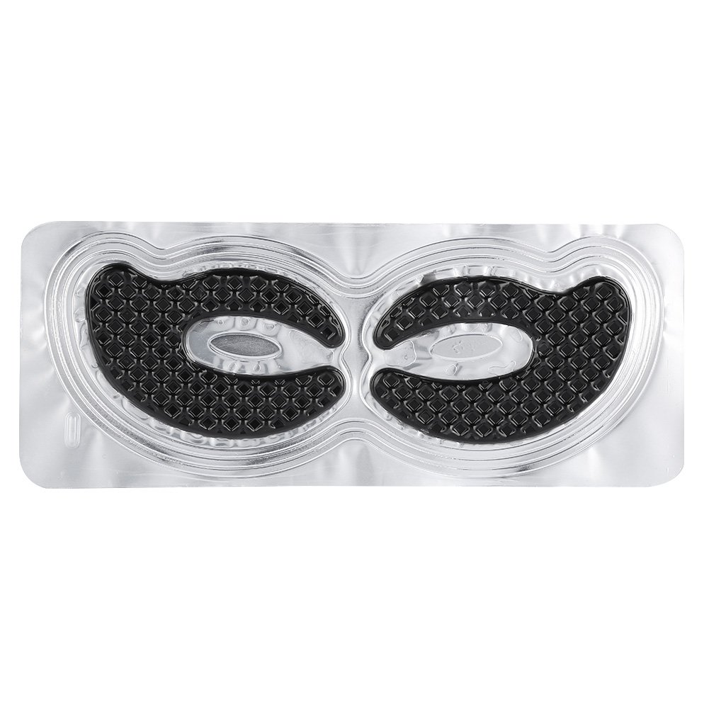 20 Pairs Hyaluronic Acid Eye Patches for Dark Circles, Puffy Eyes, Wrinkles & Bags - Bamboo Charcoal Infused Anti-Aging Under Eye Pads | Perfect for Morning Skincare Routine, Travel & Post-Makeup Refresh