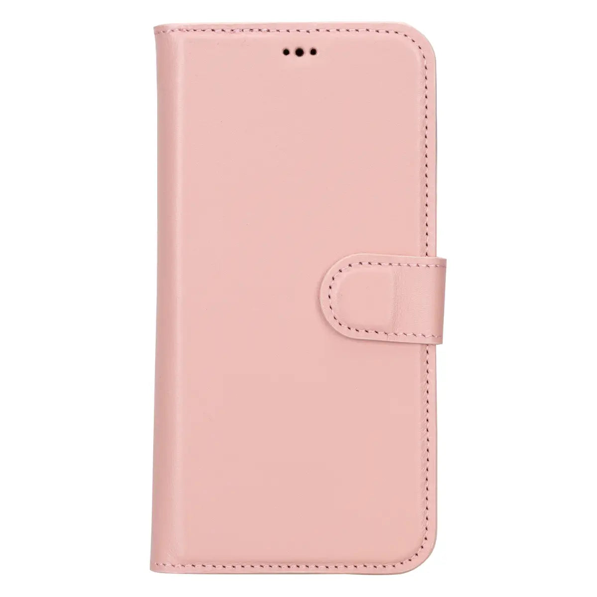 Pink Leather Wallet Case for iPhone 15 Pro Max - Slim RFID Blocking Phone Cover with Card Holder - Perfect for Women's Fashion & Everyday Use