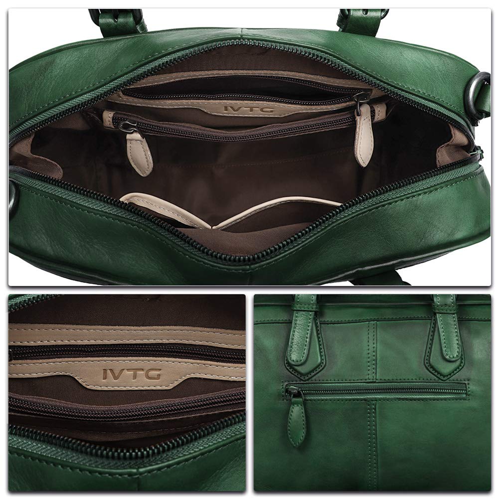 Genuine Leather Handbag for Women - Fashionable Top Handle Purse, Satchel & Shoulder Bag with Adjustable Strap | Perfect for Work, Travel & Everyday Use