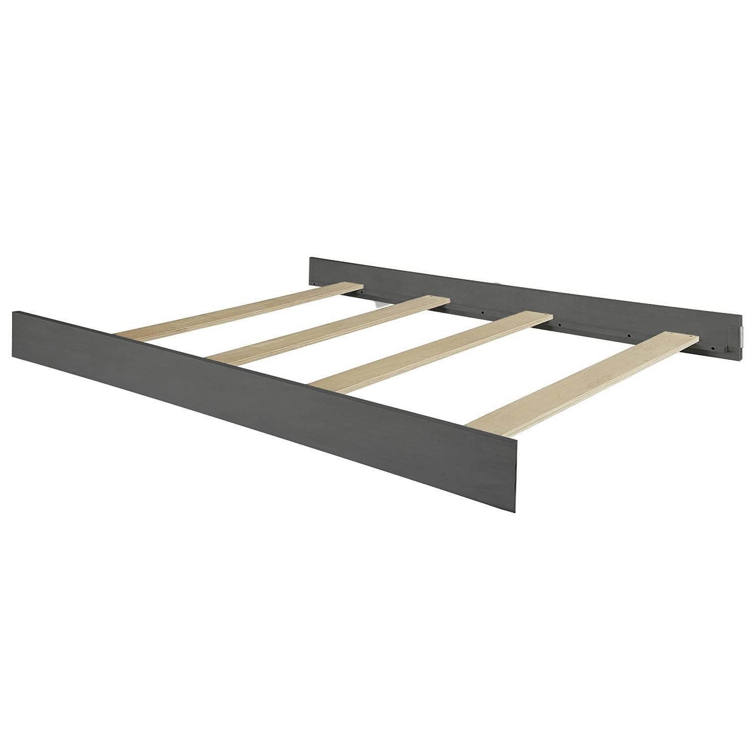 Full-Size Crib Conversion Kit Bed Rails - Compatible with Oxford, Soho, Ozlo & Avalon Baby Cribs | Midnight Slate | Safe & Sturdy Toddler Bed Transition | Perfect for Nursery Room Upgrade & Child Safety