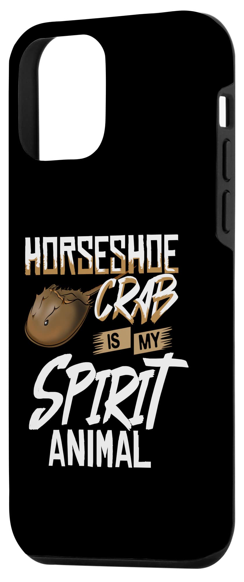 iPhone 12 Mini Case with Horseshoe Crab Fossil Design for Protection & Style