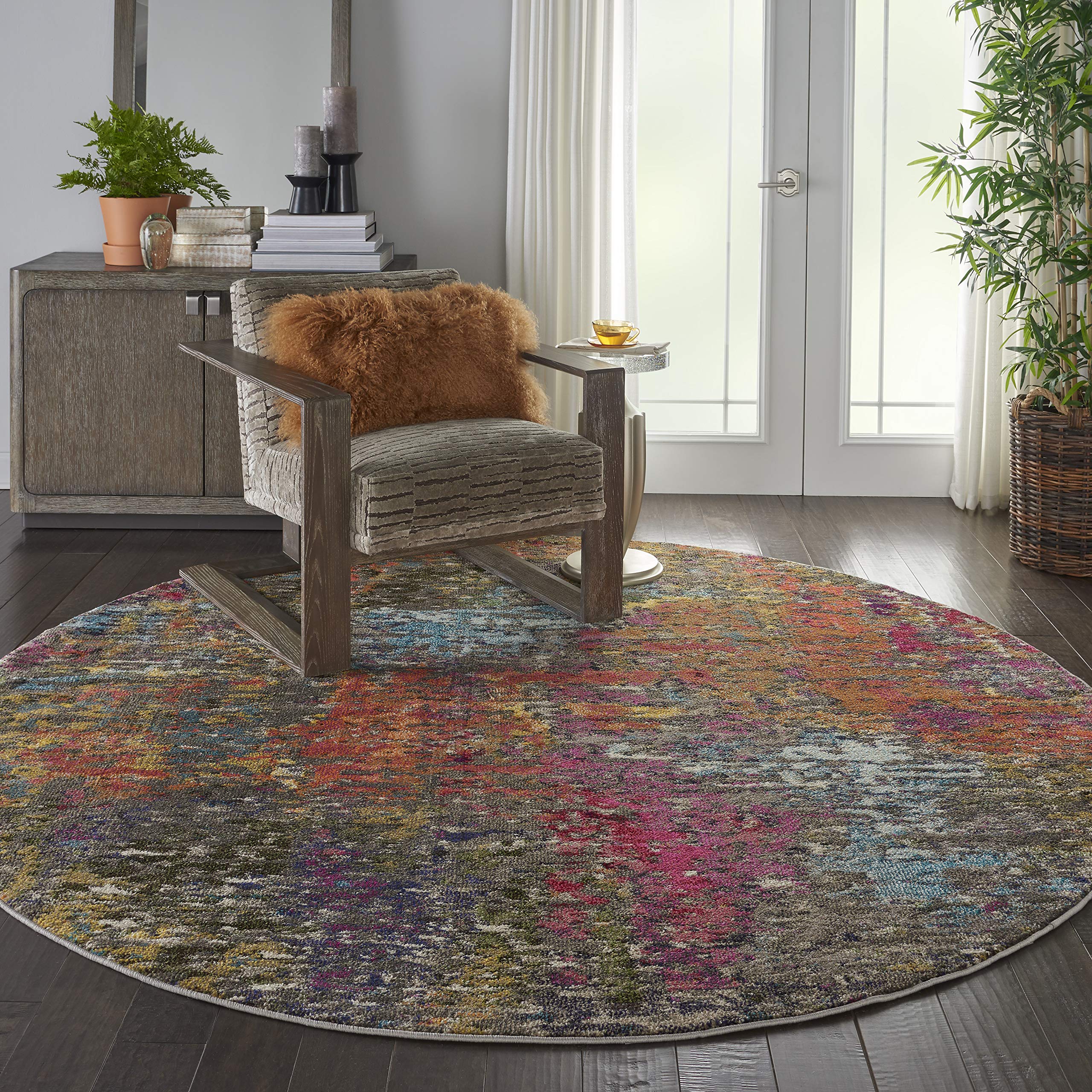 Nourison Celestial Multicolor Sunset 7'10