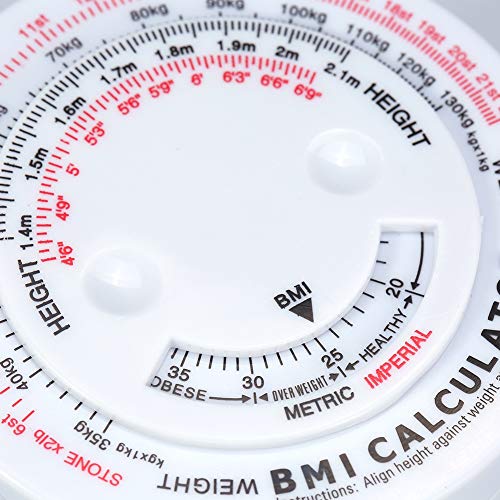 Accurate Body Tape Measure for BMI & Fat Measurement - Fitness Body Fat Calculator, Body Composition Monitor for Health & Wellness - Perfect for Home Gym, Weight Loss Tracking & Personal Fitness Goals