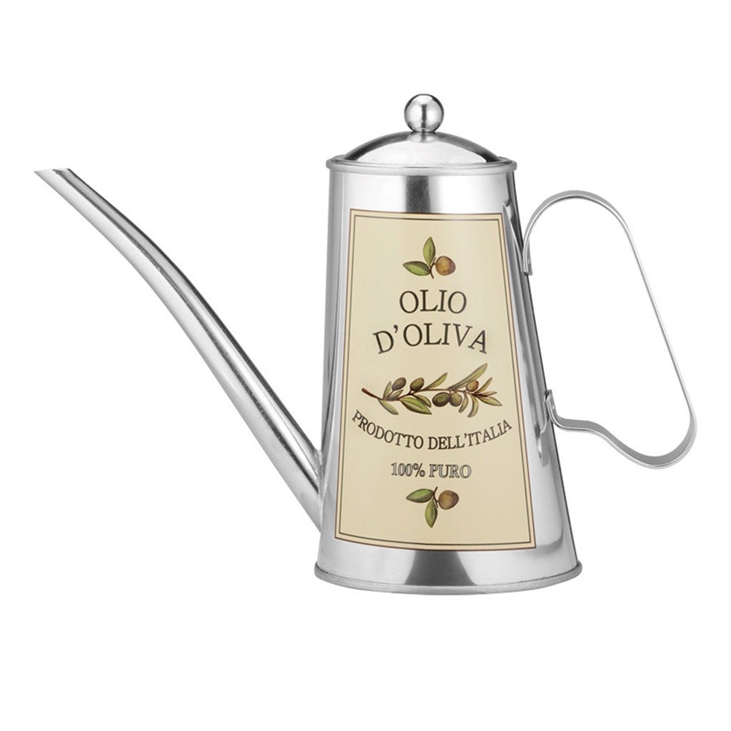 Avanti Veneto 500ml Decorative Oil Can - Vintage Style Olive Oil Dispenser for Kitchen, Dining & Gift Giving