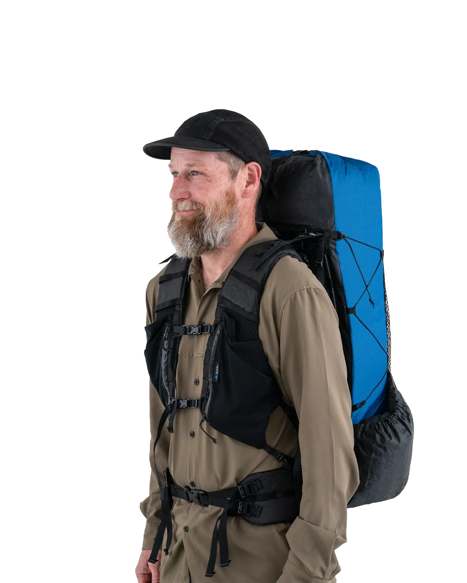 Arc Haul Ultra 50L Backpack - Lightweight Hiking Backpack for Men & Women, Waterproof Travel Backpack with Adjustable Straps - Perfect for Camping, Trekking and Outdoor Adventures