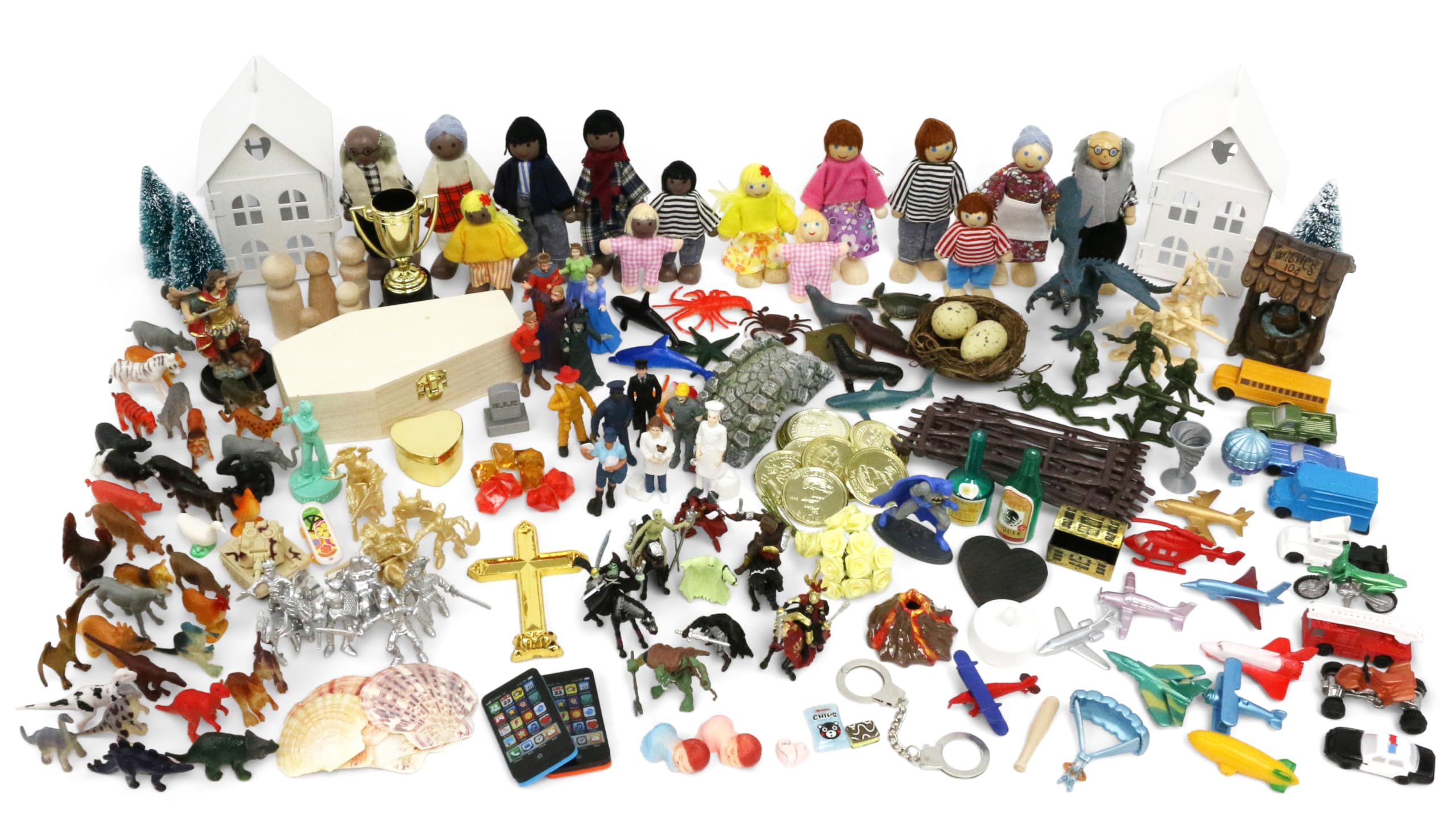 Premium Sand Tray Play Therapy Kit for Kids - Sensory Play, Emotional Expression & Art Therapy Tools - Perfect for Play Therapy, Classroom Activities & Home Use