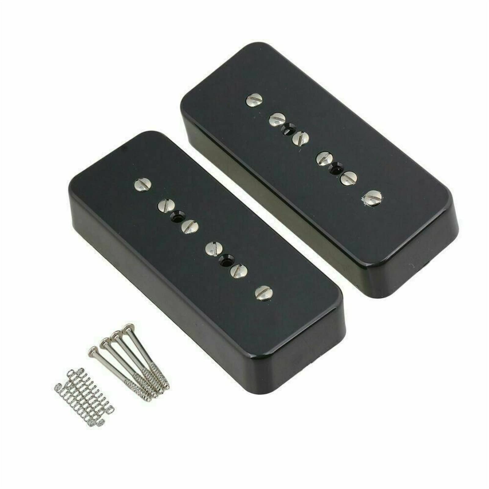 High-Quality Humbucker & P90 Guitar Pickups with Alnico V Magnets for Electric Guitar - Black | Perfect for Rock, Blues & Jazz Performances