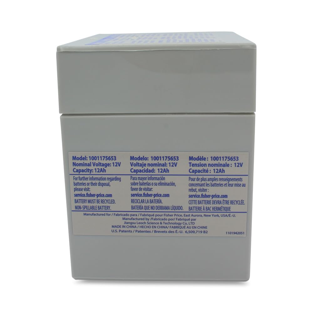 Original Title: Technical Precision Replacement for POWER Wheels HOT Wheels CBG61 BATTERY   Optimized Title: **High-Quality Replacement Battery for POWER Wheels HOT Wheels CBG61 - Perfect for Kids' Ride-On Cars & Toy Vehicles**