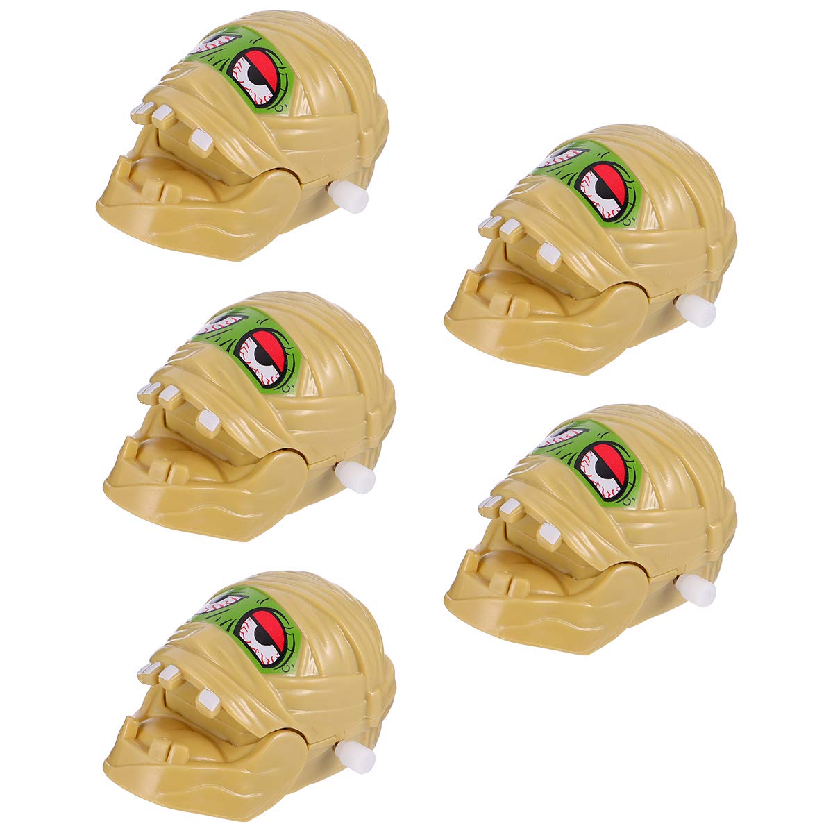 PartyKindom Halloween Wind Up Mummy Toy - Fun Clockwork Walking Toy for Kids, Halloween Party Favors & Decorations - Perfect for Trick or Treat, Costume Parties & Spooky Decor