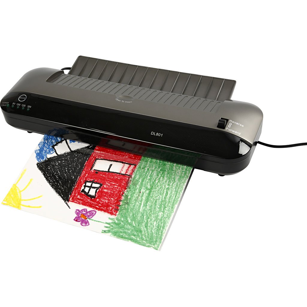 Professional 1-Piece Laminator Machine for Documents, Photos & ID Cards - Perfect for Home, Office & School Projects