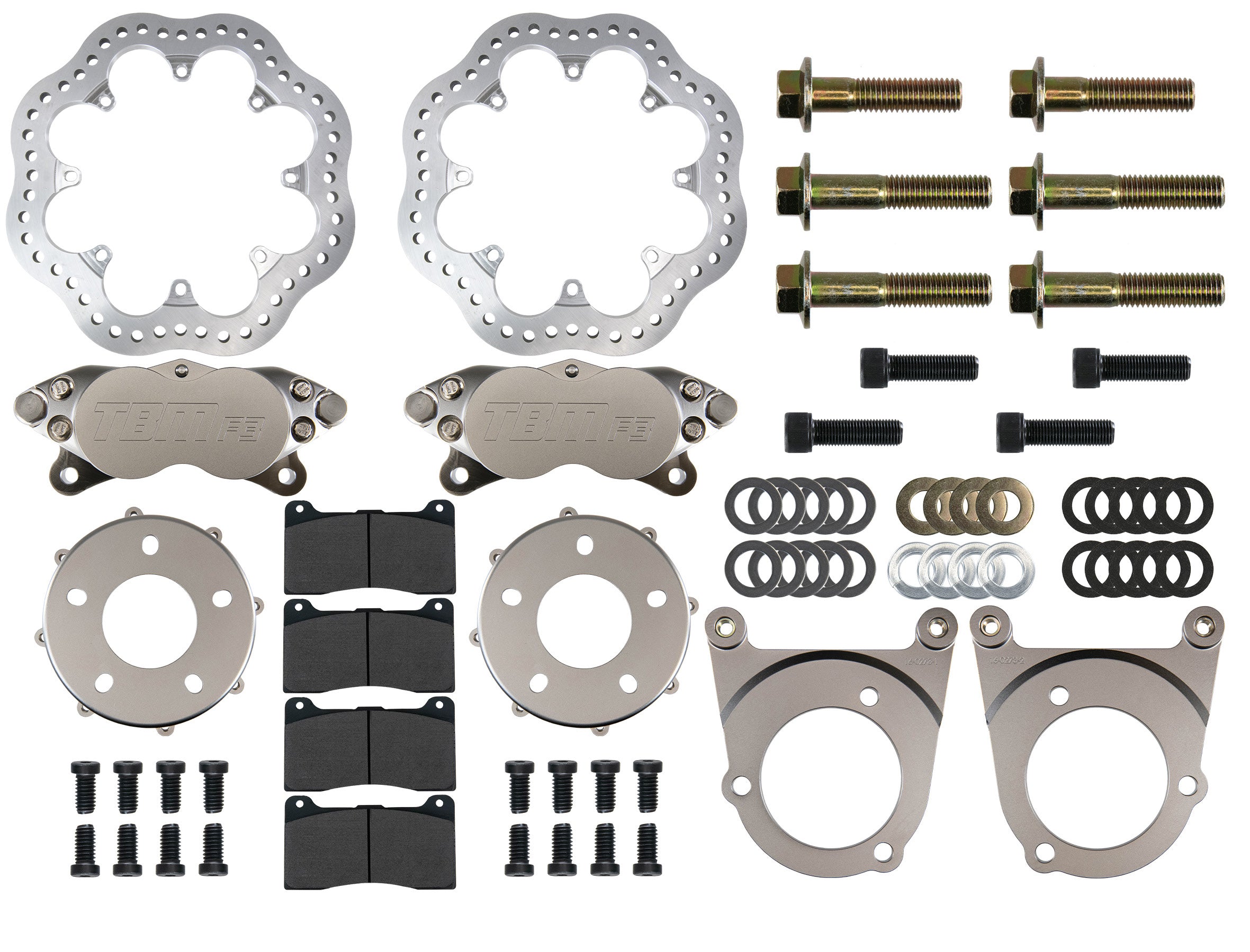 2014-2019 Chevrolet Corvette C7 Front Drag Kit - Medium Duty Performance Upgrade (Reuses Factory Hubs) | Perfect for Track Racing & High-Speed Drag Competitions