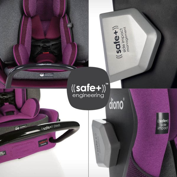 Diono Radian 3QXT All-in-One Convertible Car Seat with LATCH System - Safe & Comfortable for Infants to Toddlers - Perfect for Travel, Daily Commute & Family Road Trips