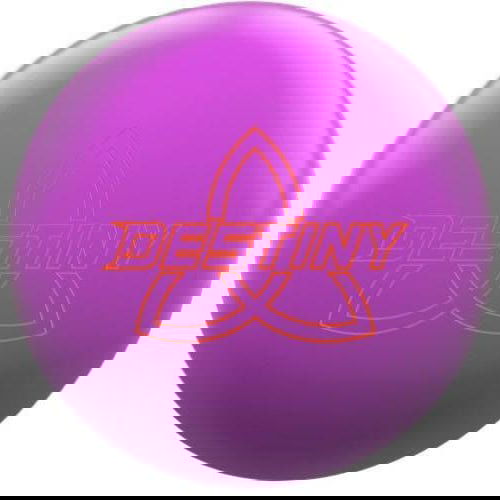 Ebonite Destiny Solid Magenta Bowling Ball | High Performance Reactive Resin | Perfect for League Play & Tournament Bowlers