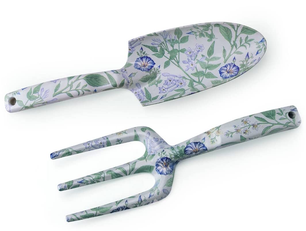 Premium Gardening Tool Set for Planting & Weeding - Wildflower Design - Perfect for Home Gardeners, Landscaping & Outdoor Enthusiasts