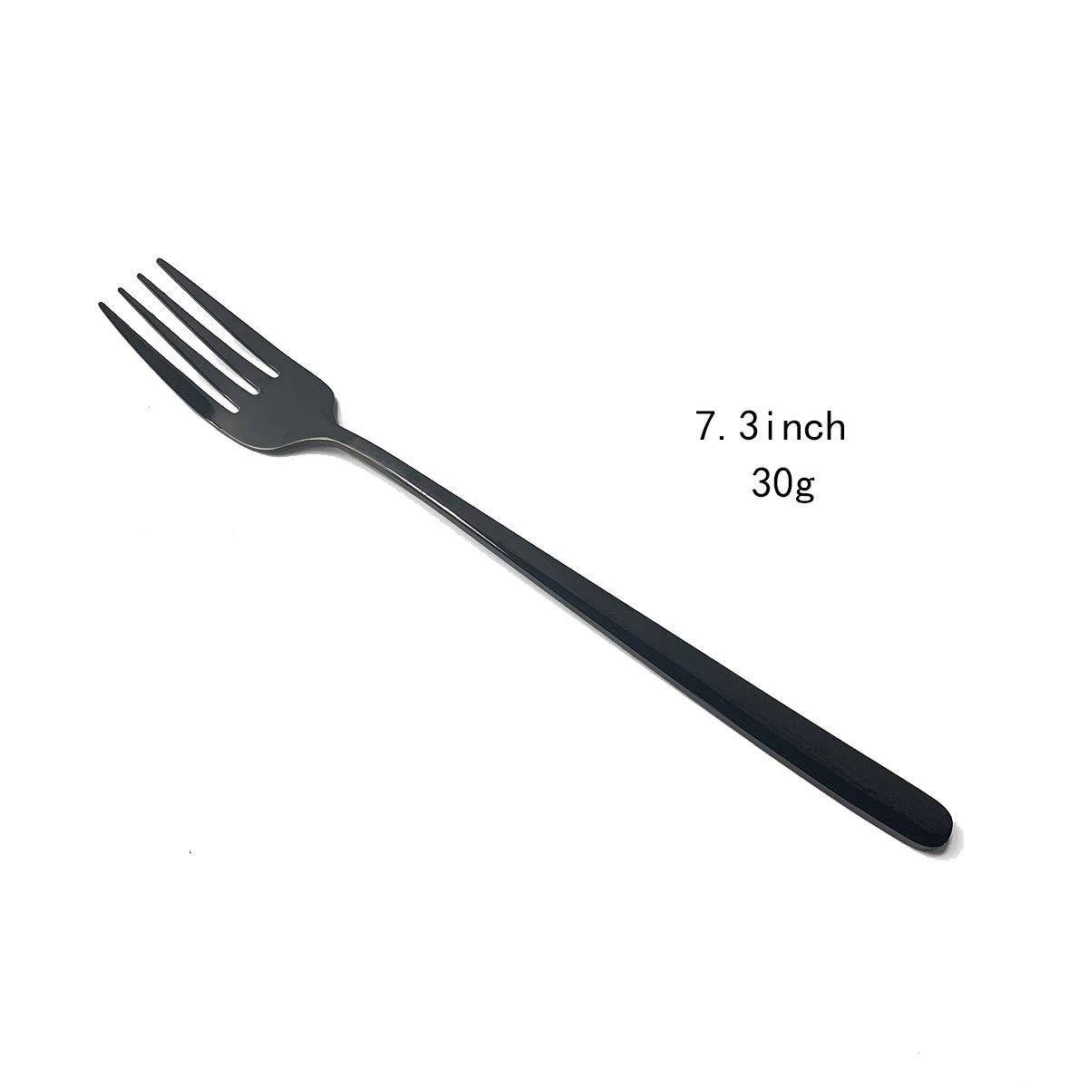 8-Piece 304 Stainless Steel Salad Forks Set - Elegant Dessert & Cocktail Forks for Parties, Travel & Home Use - Dishwasher Safe 7.2