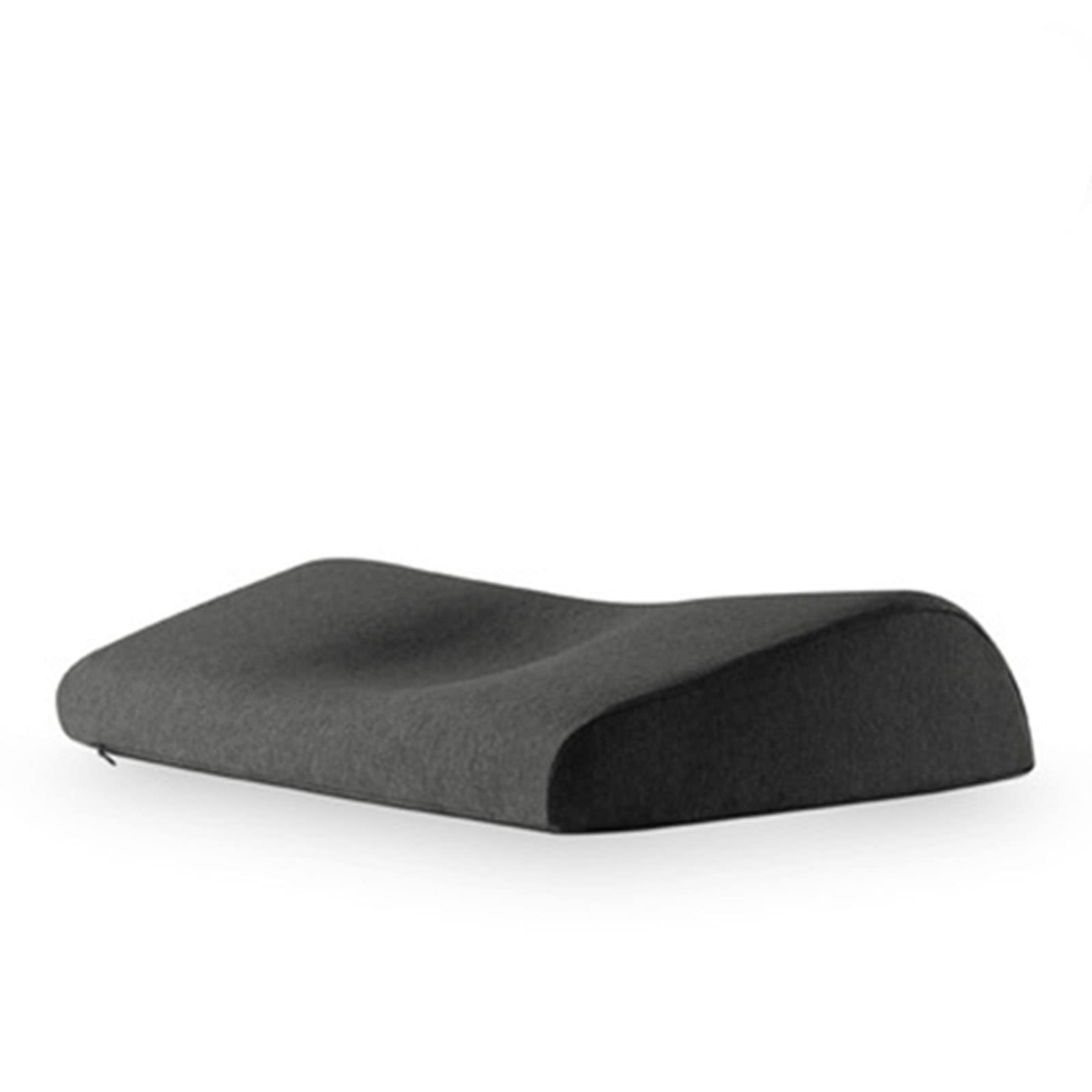 LWZ Slow Rebound Memory Foam Pillow for Neck & Spine Support - Orthopedic Sleeping Pillow for Pain Relief & Better Sleep - Black Bed Pillow for Side, Back & Stomach Sleepers