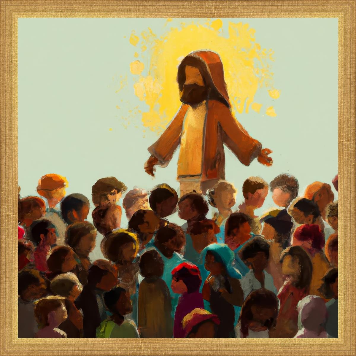Blessed Are The Children - Inspirational Christian Wall Art for Kids' Room Decor & Nursery - Perfect for Sunday School, Baptism Gifts & Faith-Based Home Decor