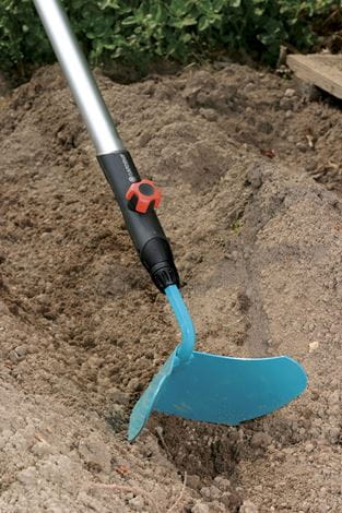 Gardena Combisystem Ridge Plough - Heavy Duty Garden Tool for Soil Cultivation & Bed Shaping - Perfect for Vegetable Gardens, Flower Beds & Landscaping Projects
