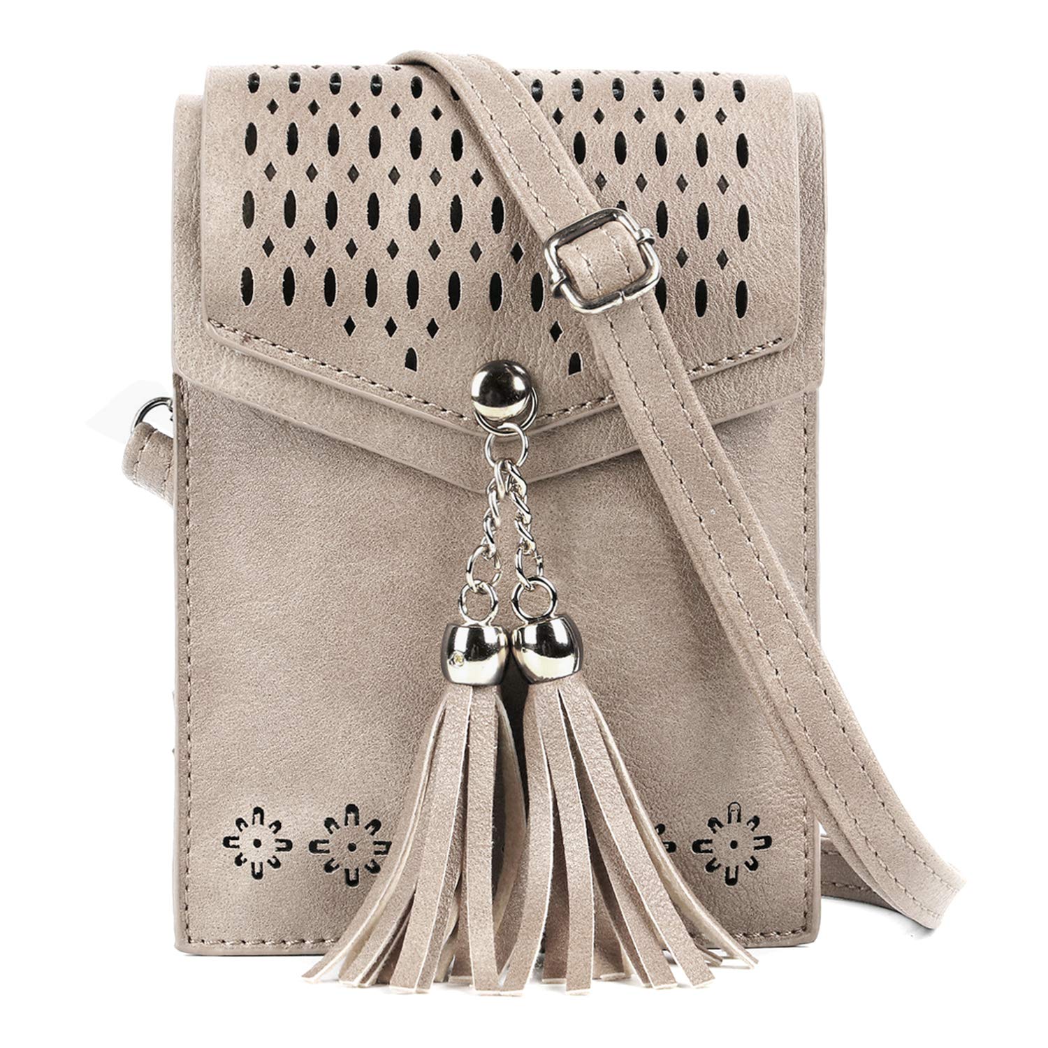 SEO-Optimized Women's Small Crossbody Bag with Tassel - Cell Phone Purse Holder & Wallet for Everyday Use, Travel, and Shopping