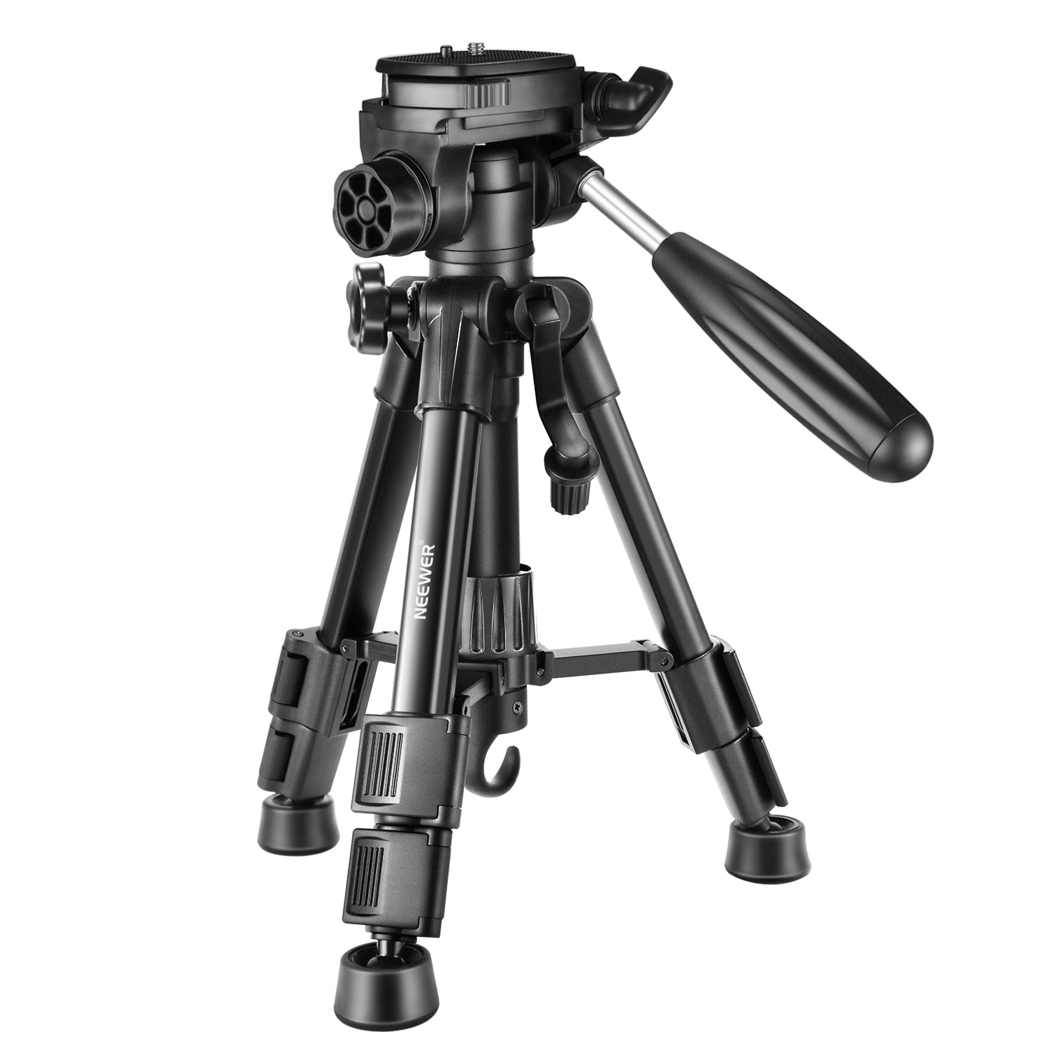 NEEWER T210 24-Inch Lightweight Aluminum Alloy Desktop Tripod Stand for DSLR Camera, Smartphone, Webcam - Perfect for Vlogging, Live Streaming & Photography