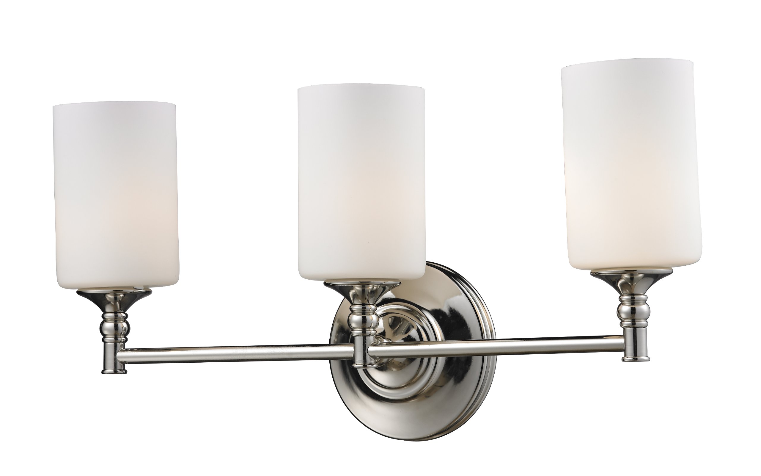 Z-Lite 2103-3V Modern 3-Light Bathroom Vanity Light Fixture - Perfect for Bathroom Mirror Lighting, Dressing Room & Makeup Area Illumination