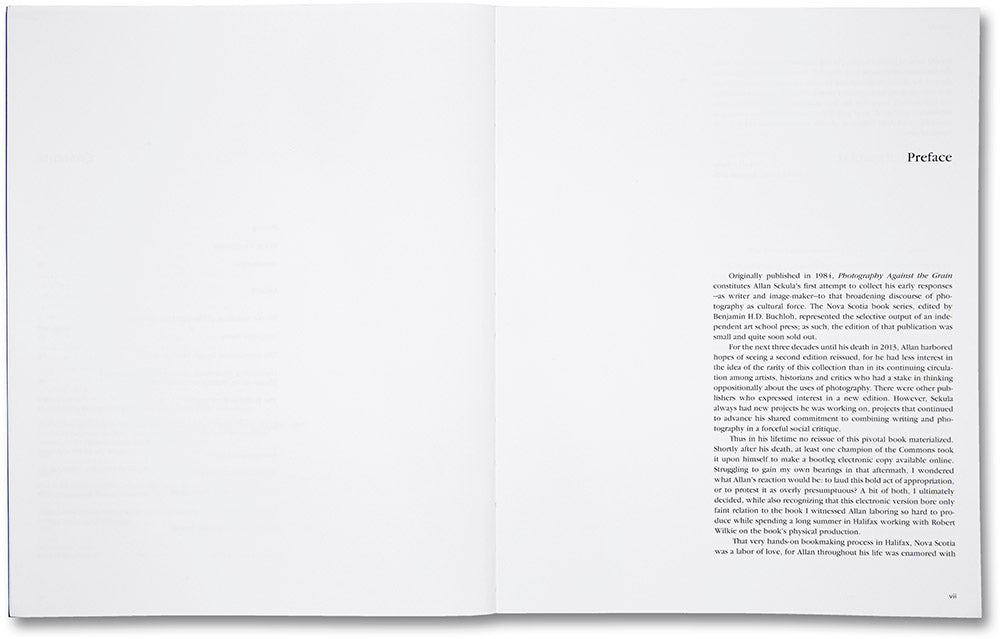 Photography Against the Grain by Allan Sekula - Contemporary Art Photography Book for Collectors & Students - Perfect for Art Studies, Exhibitions & Photography Collections