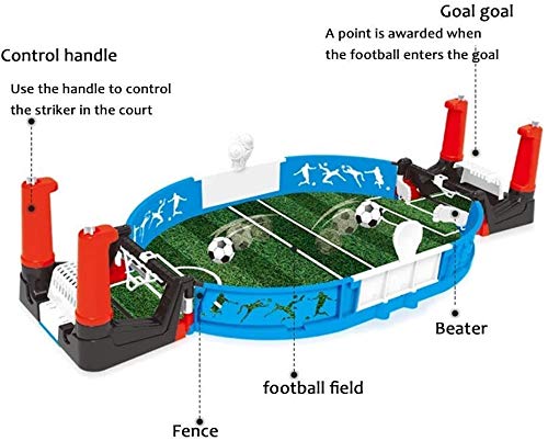 Kids Football Table Game - 2 Player Interactive Battle Toy for Children | Fun Family Game Night & Party Entertainment