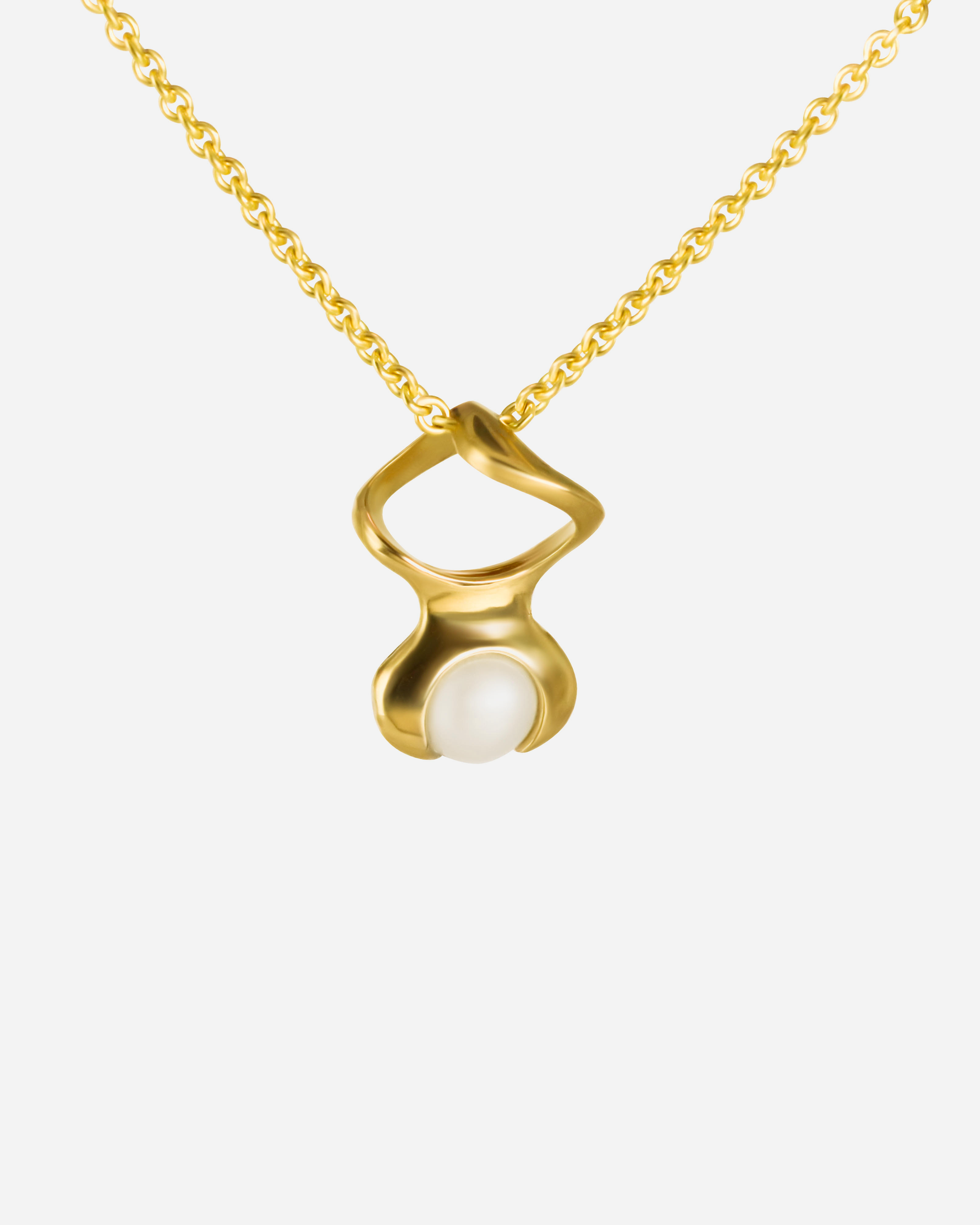Mini Helix Pendant Necklace - Dainty Spiral Choker for Women, 14K Gold Plated Layering Jewelry - Perfect for Everyday Wear, Date Nights & Gifting