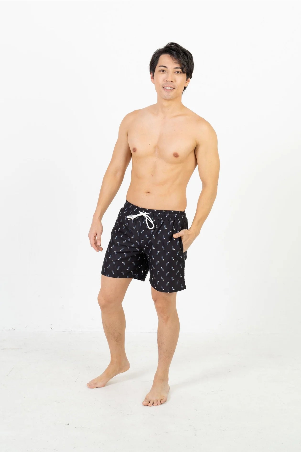 Hornbill Southport Men's Quick-Dry Swim Trunks - UPF 50+ Sun Protection, Comfortable Beach Shorts for Swimming, Surfing & Vacation - Perfect for Pool, Beach & Water Sports