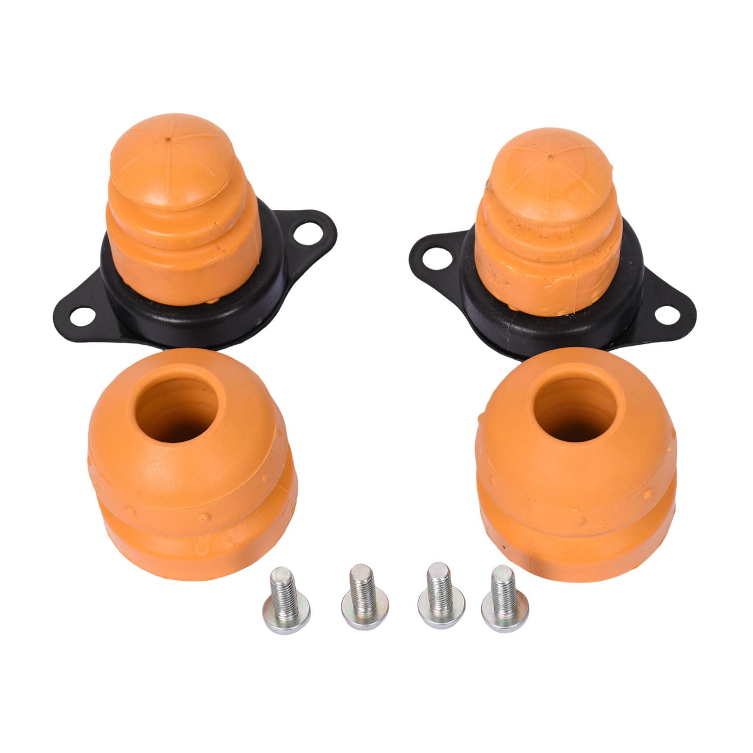 Ford Mustang 2005-2014 Front & Rear Bump Stops & Axle Jounce Bumper Set - Compatible with M-5570-A/M5570A - Heavy Duty Suspension Parts for Off-Roading & Performance Driving