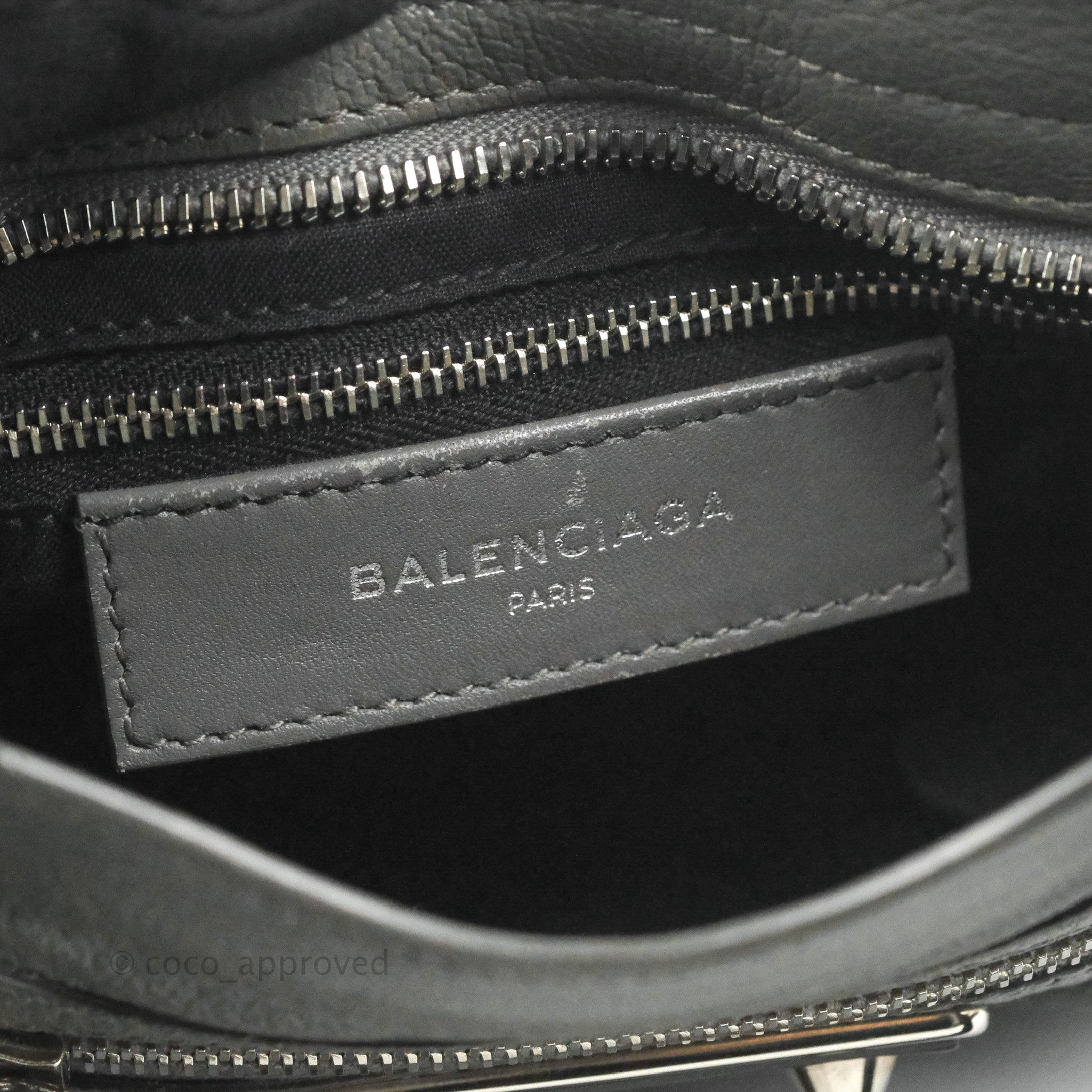 Balenciaga Classic Mini City Bag in Grey Aged Calfskin with Silver Hardware - Perfect for Everyday Use, Work, and Evening Outings